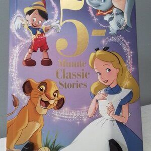 Disney storybook with golden page edges
